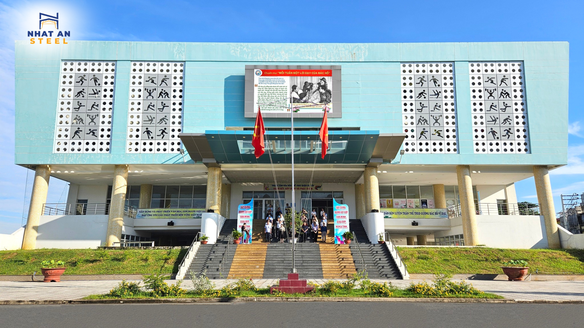 MULTI-FUNCTIONAL GYMNASTIC HOUSE – GO Vap DISTRICT CULTURAL CENTER